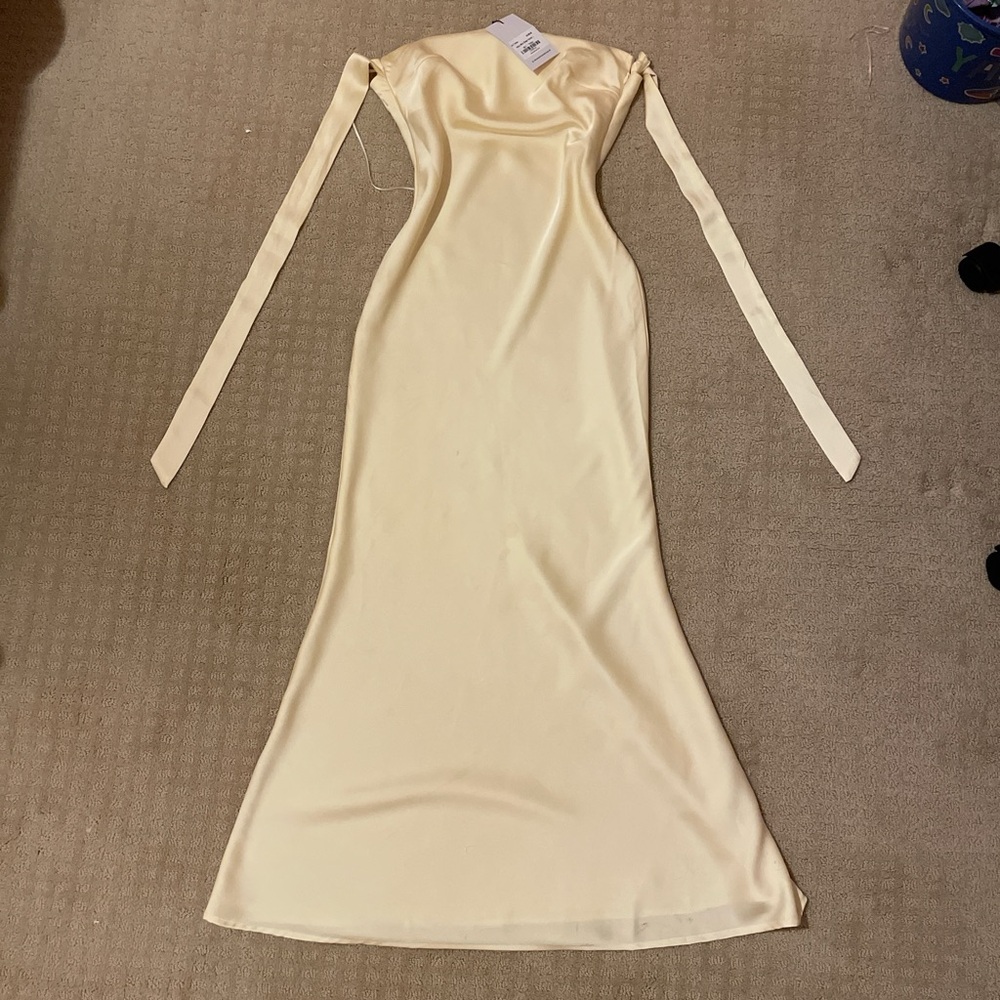 Princess Polly Haley Maxi Dress Yellow WORN ONCE (with tags)